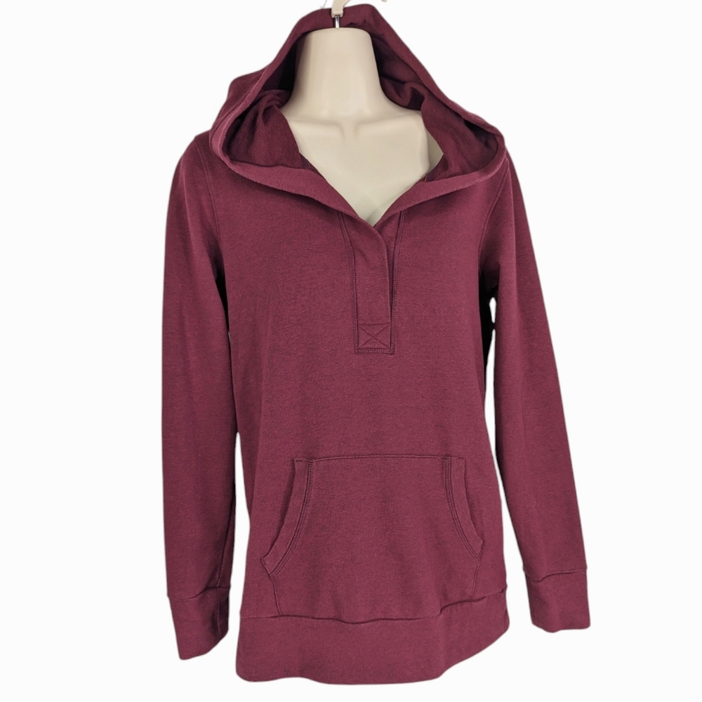LUCY Active Hooded Longline Sweatshirt Sz M